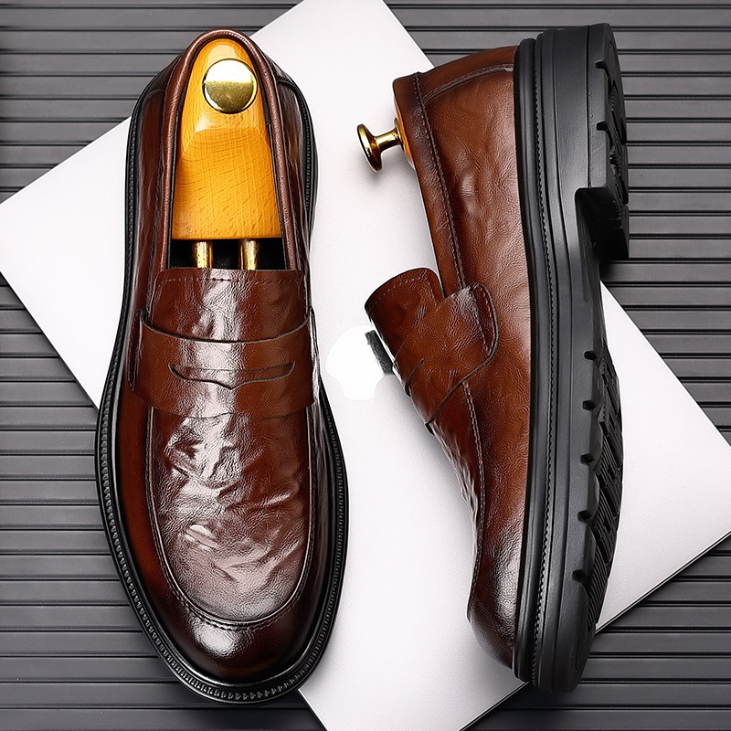 Men Formal Wear Dress - Men's leather shoes for casual business,
