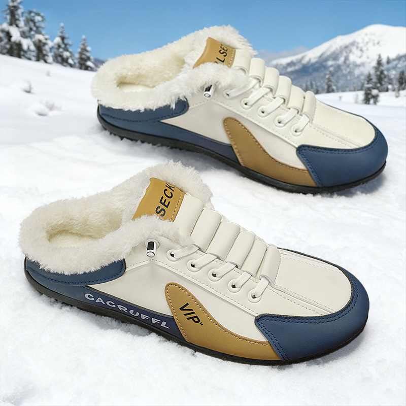 Formal Men Daily Wear Slippers - Men's Winter Home Shoes - Outdoor