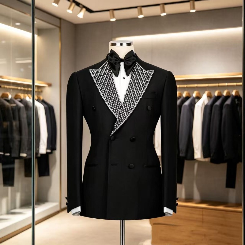 Men Formal Wear For Wedding - Luxury Slim Fit Wedding Tuxedo for