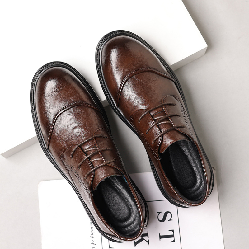 Men's leather shoes for casual - Men Formal Wear Dress review and price