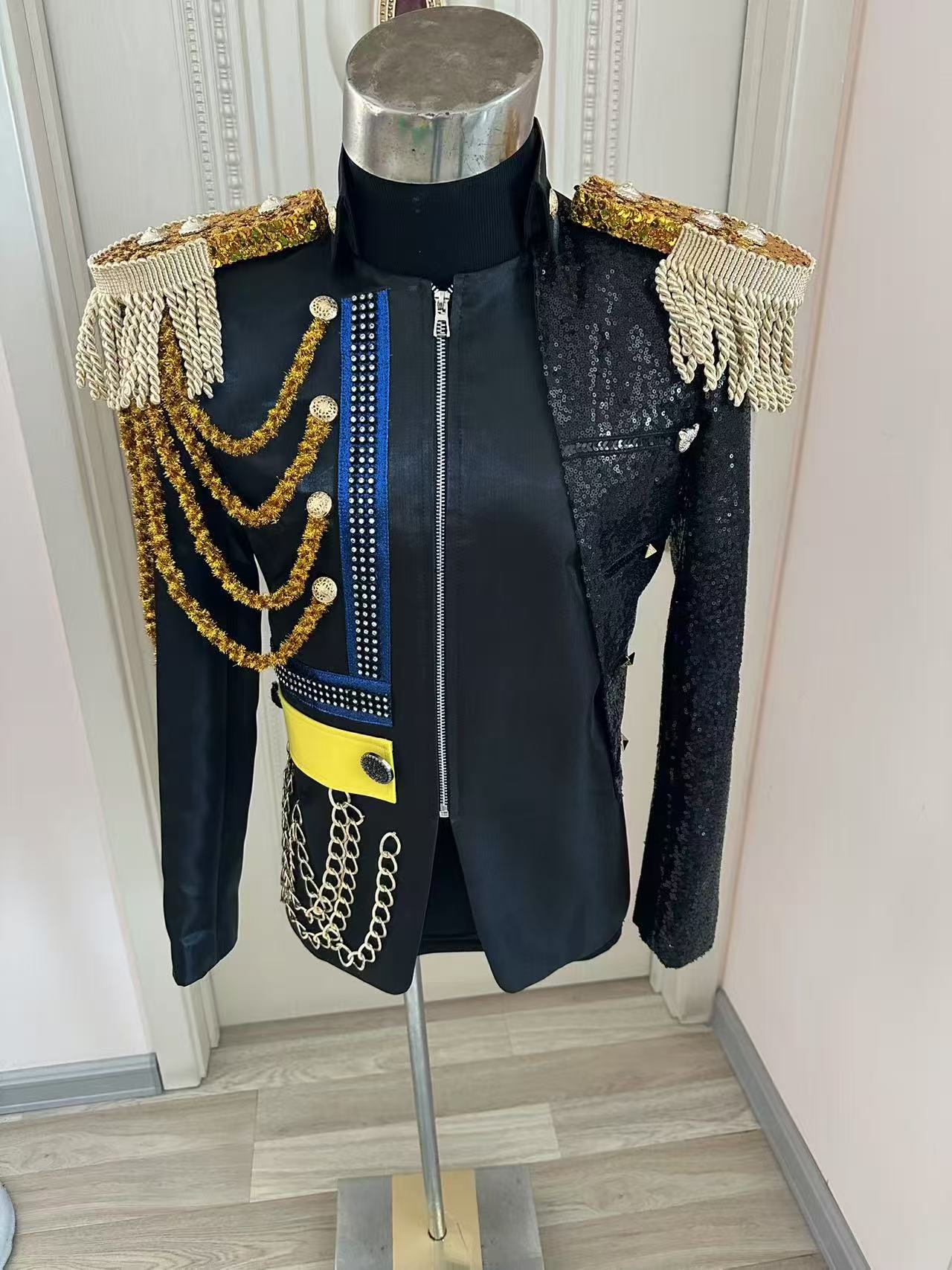 New Men Tassel Royal Jacket We - Men Formal Wear Dress review and price
