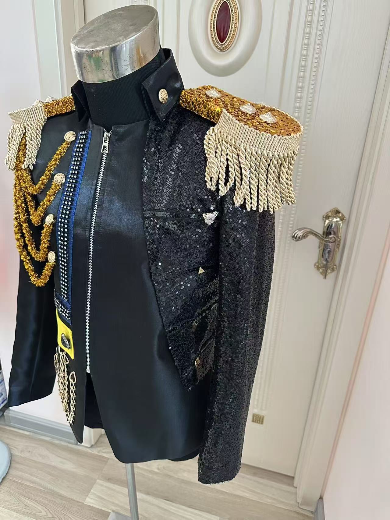 New Men Tassel Royal Jacket We - Men Formal Wear Dress review and price