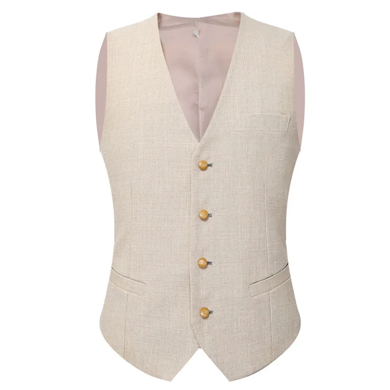Beige Ivory Men Suit Casual Li - Men Linen Formal Wear review and price