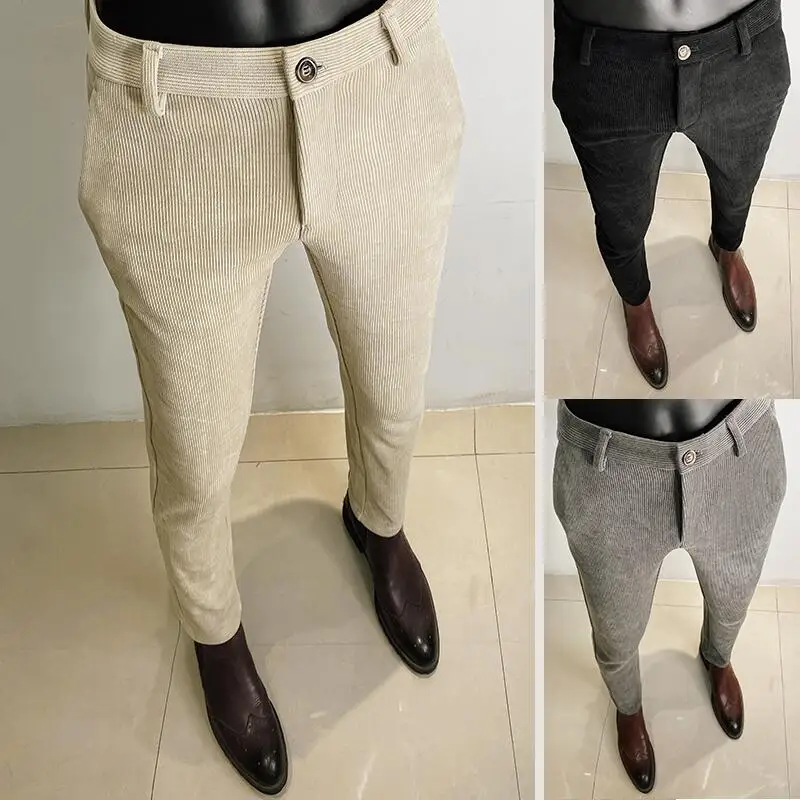 Autumn Winter Thickened Woolen - Men Formal Wear Dress review and price