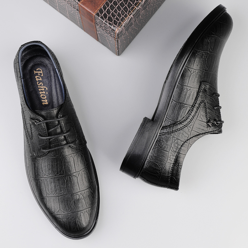 Men Formal Genuine Leather Cas - Formal Men Daily Wear Footwear review and price
