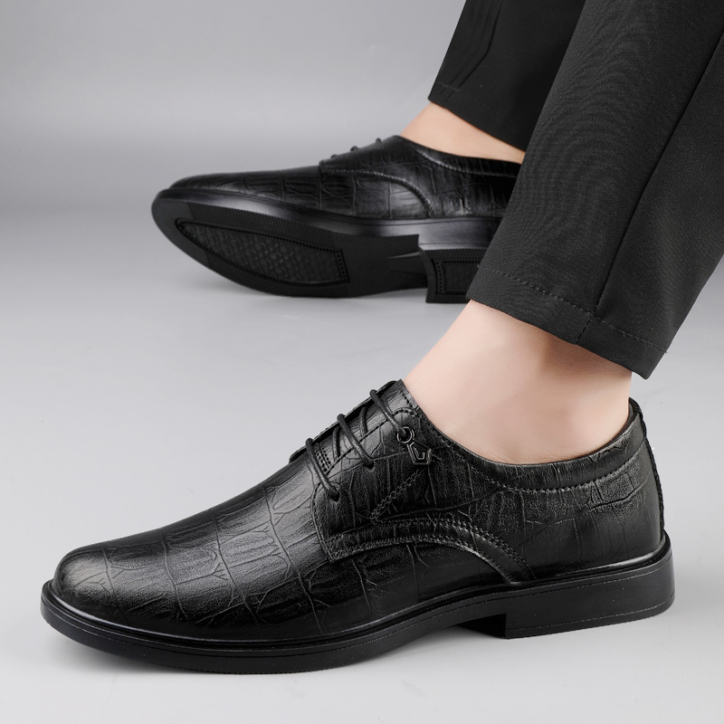 Men Formal Genuine Leather Cas - Formal Men Daily Wear Footwear review and price