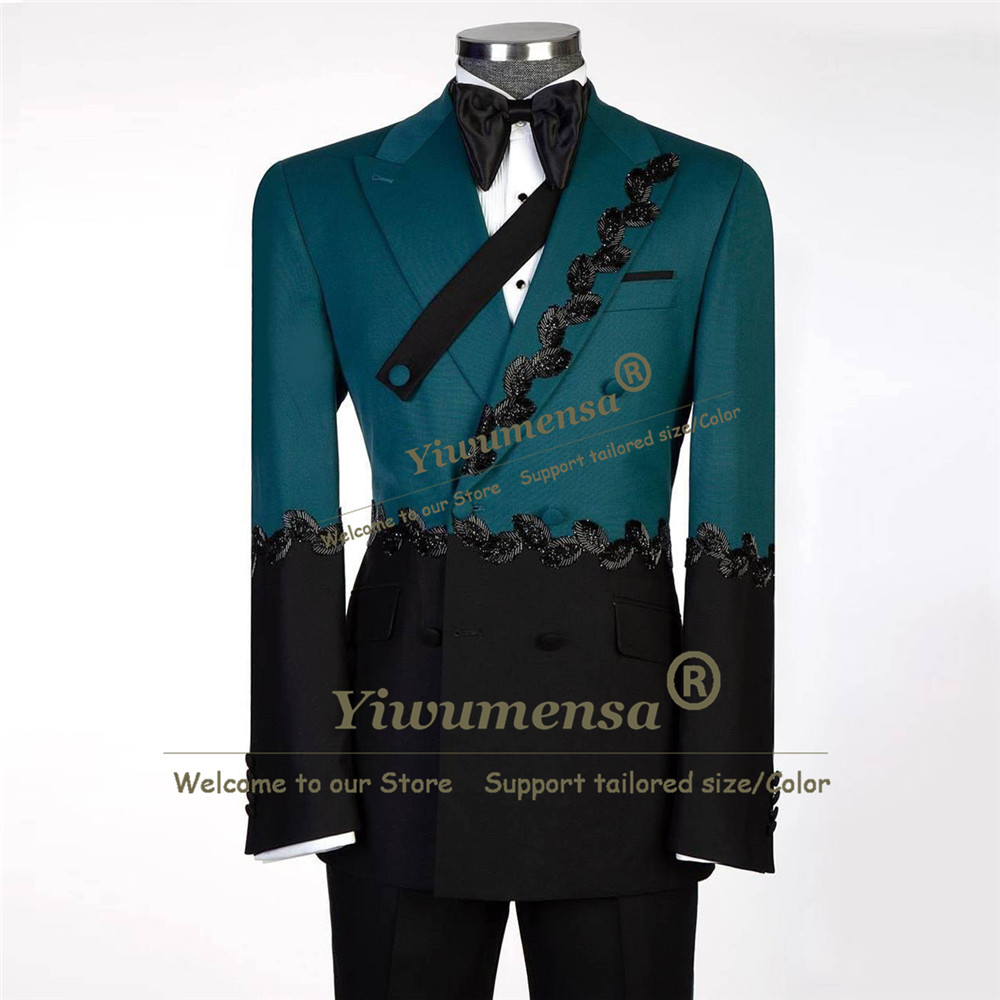 Unique Design Suits Men Splice - Men Formal Wear For Wedding review and price