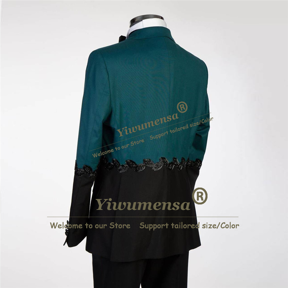Unique Design Suits Men Splice - Men Formal Wear For Wedding review and price