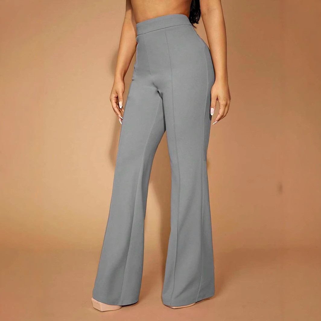 Summer Women's Pants High Wais - Dress Pant Flat Front review and price