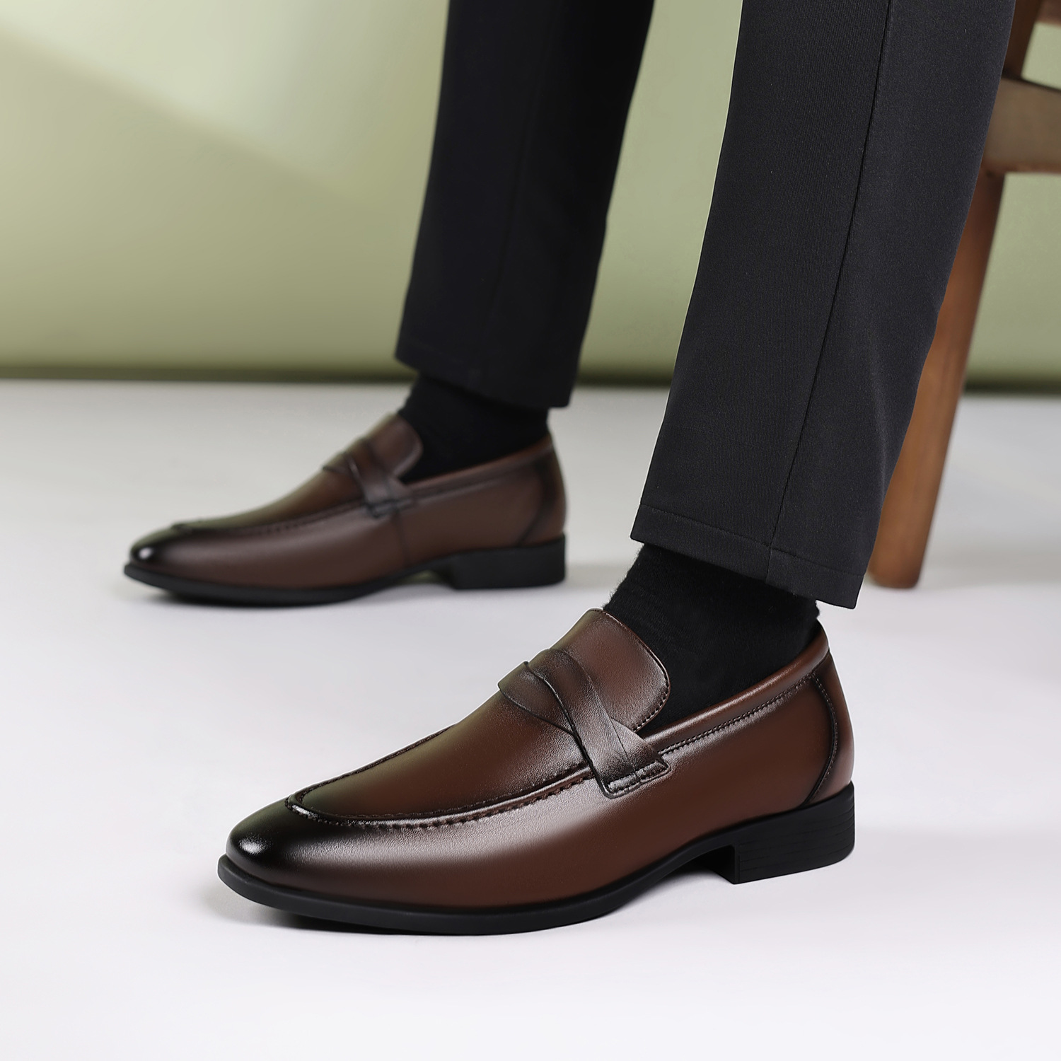 Men's leather shoes for formal - Men Formal Wear Dress review and price