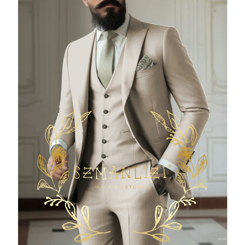 Light green Suits Men Suits 3  - Men Formal Wear Dress review and price