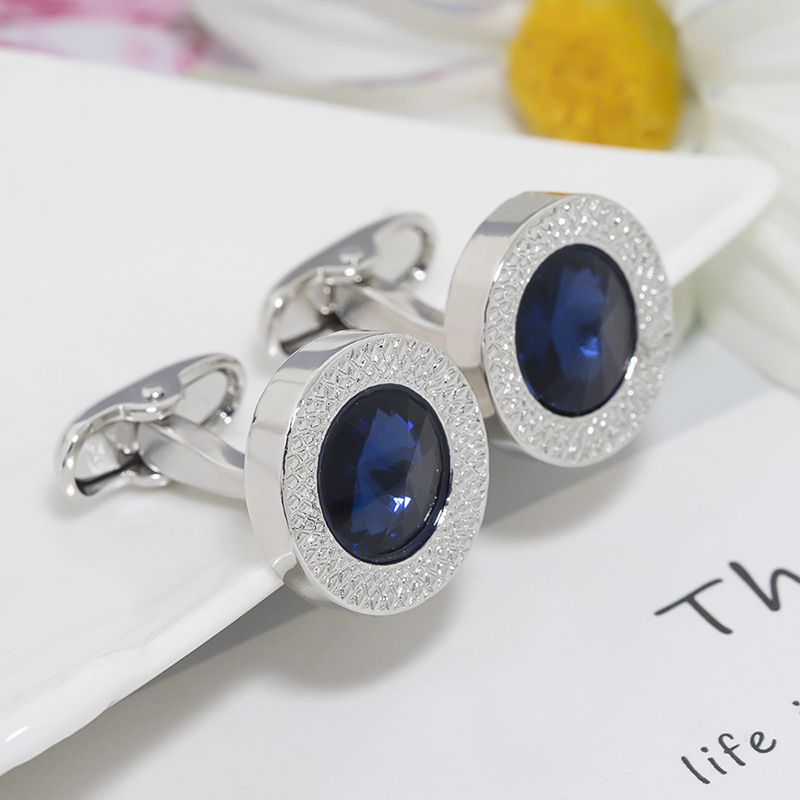 Hot Sale Cufflinks For Men Blu - Dress Shirt French Cuff review and price