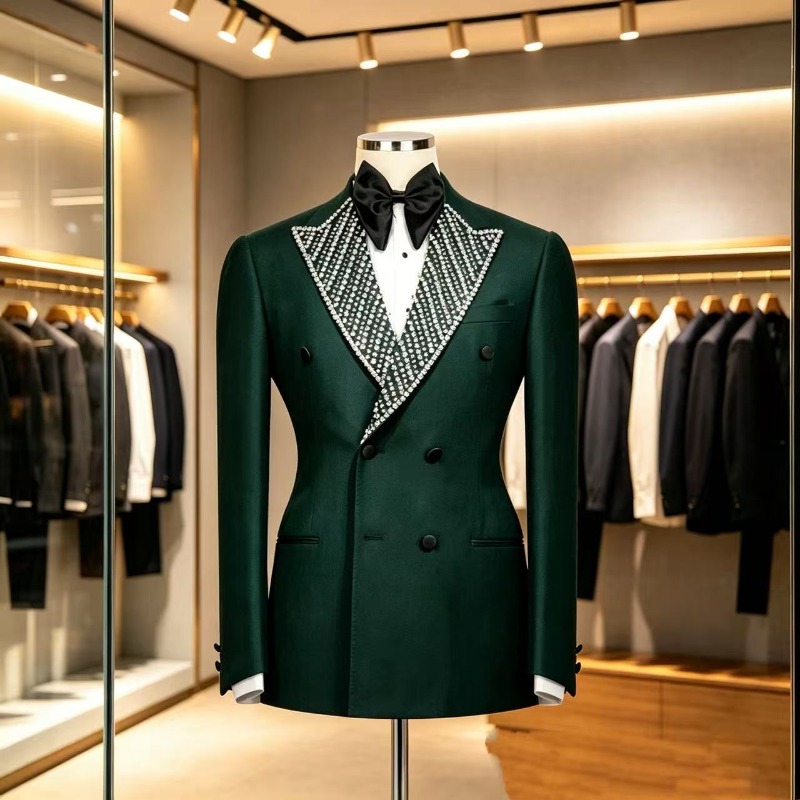 Luxury Slim Fit Wedding Tuxedo - Men Formal Wear For Wedding review and price