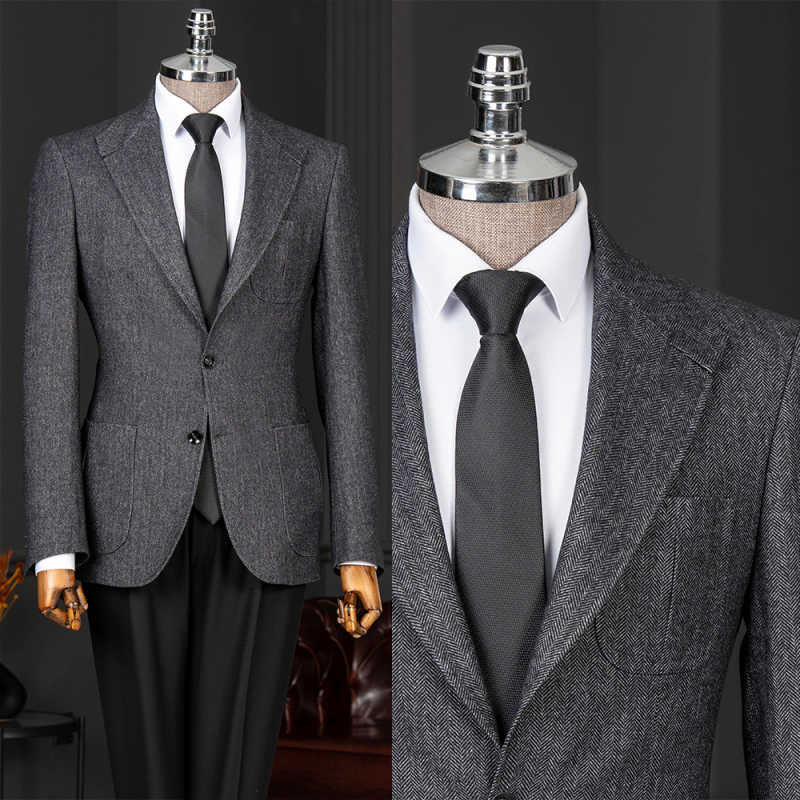 Classic Herringbone Men 2 Piec - Men Linen Formal Wear review and price