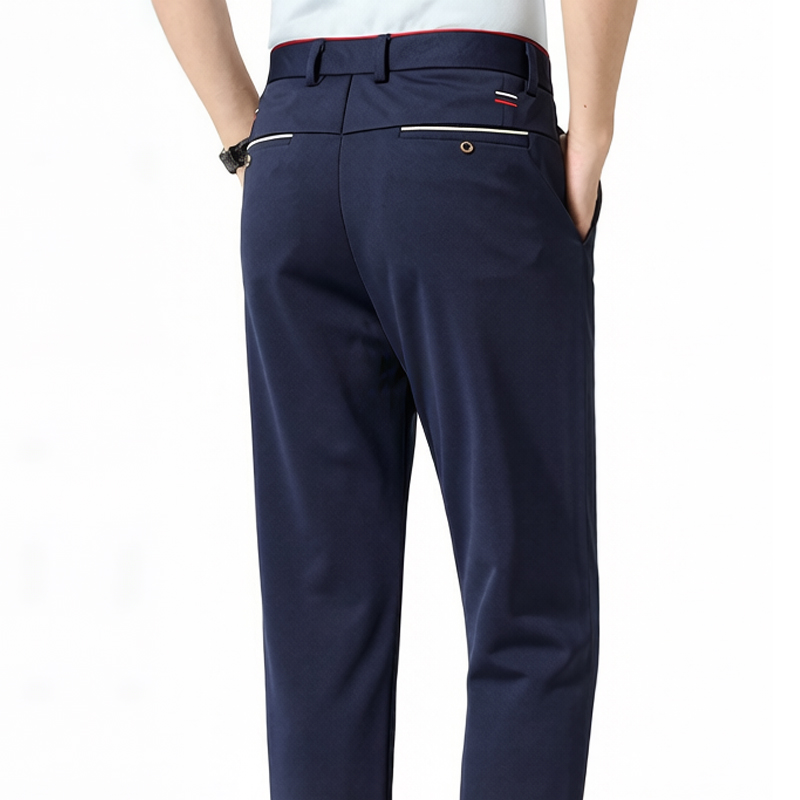 Men Trousers Summer Casual Gol - Dress Pant Flat Front review and price