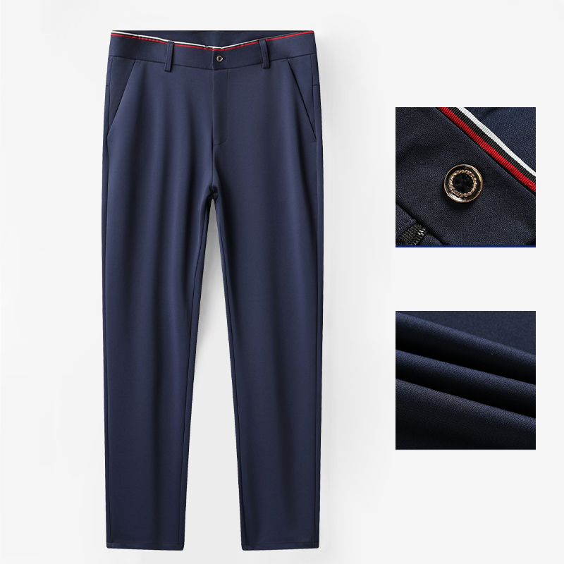 Men Trousers Summer Casual Gol - Dress Pant Flat Front review and price