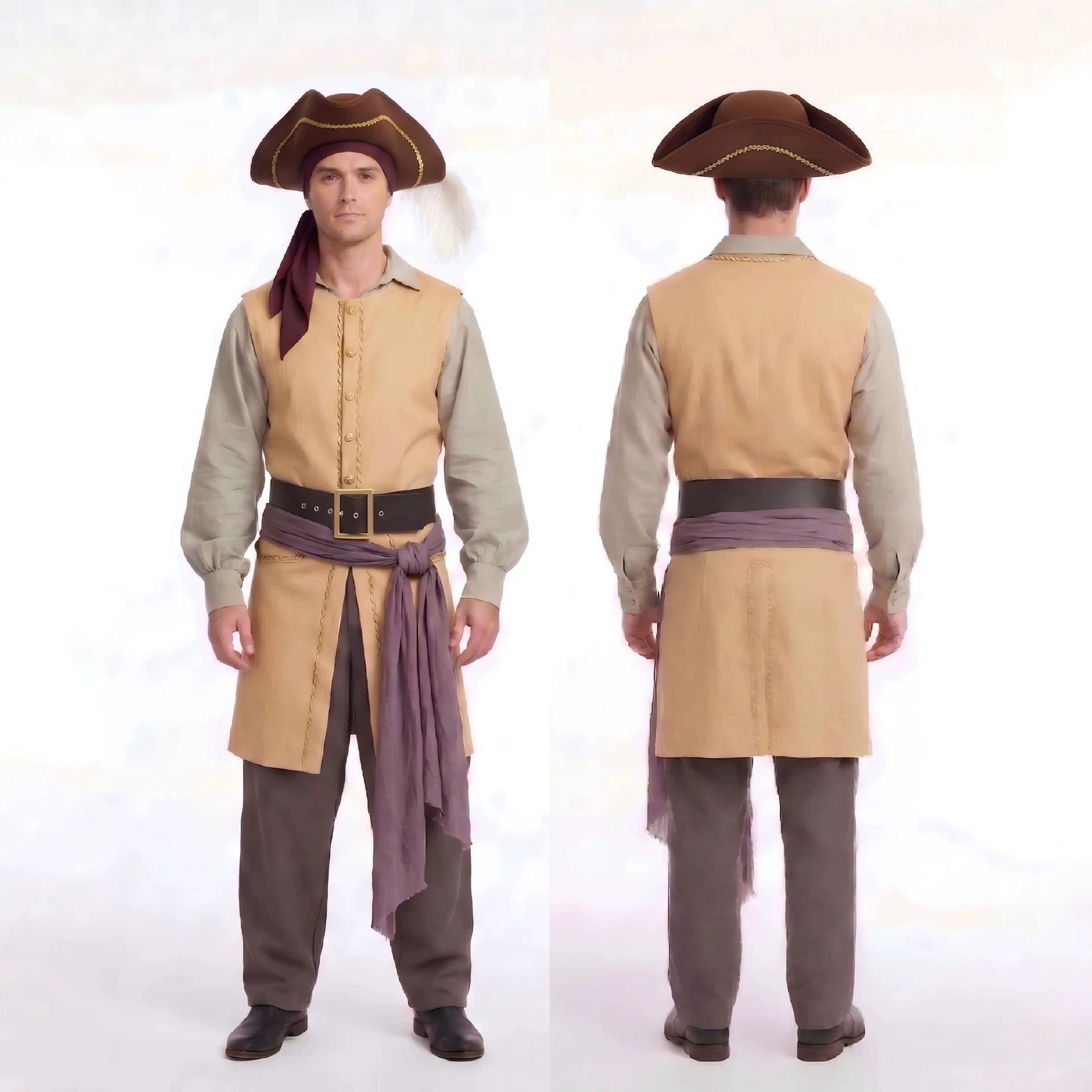 Movie Backrooms Captain Clark  - Men Formal Wear Vest review and price